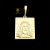 KIT - CORRENTE ELO CADEADO ( 4MM ) ( FECHO CANHÃO ) + PINGENTE PLACA FACE DE CRISTO - loja online