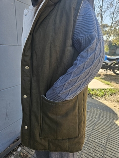 CHALECO GAIA VERDE MILITAR - comprar online