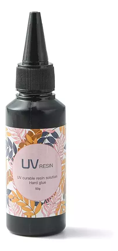 Resina Uv Cristal Con Pico Vertedor X 50 Gr
