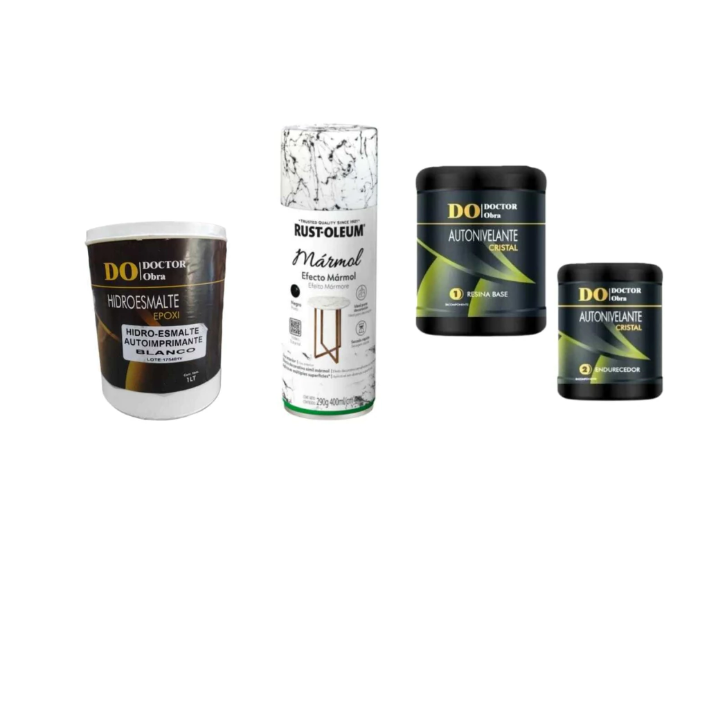 Kit Porcelanato Liquido efecto Mármol