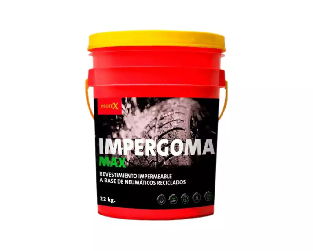 Protex Impergoma Max Membrana Impermeable Caucho X 22kg