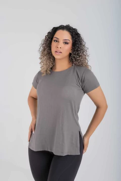 Blusa Feminina Manga com Corte - comprar online