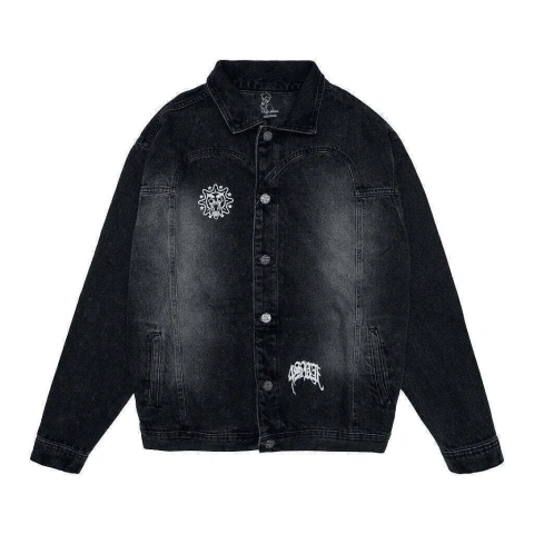 JAQUETA JEANS SUFGANG X GLOGANG SUFGLO DENIM BROWN