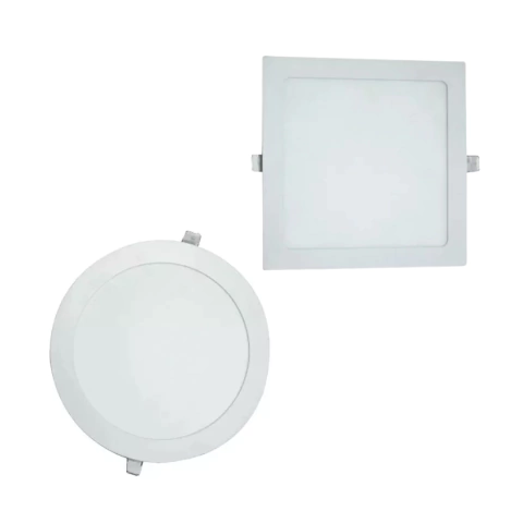 PLAFON EMBUTIR 12W LUZ FRIA 6500K - BELLALUX