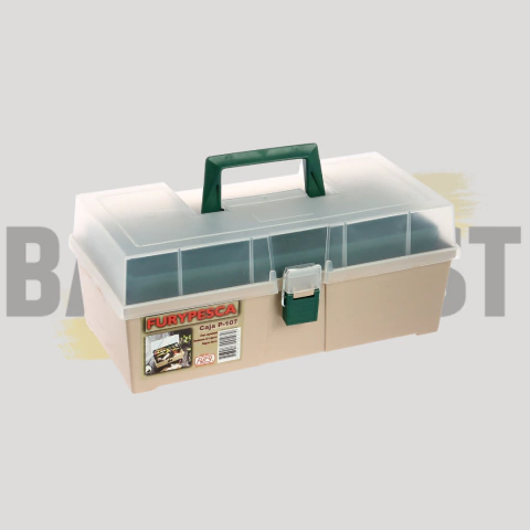 CAJA PESCA CON BANDEJA DESPLEGABLE - 32x16x14cm - comprar online
