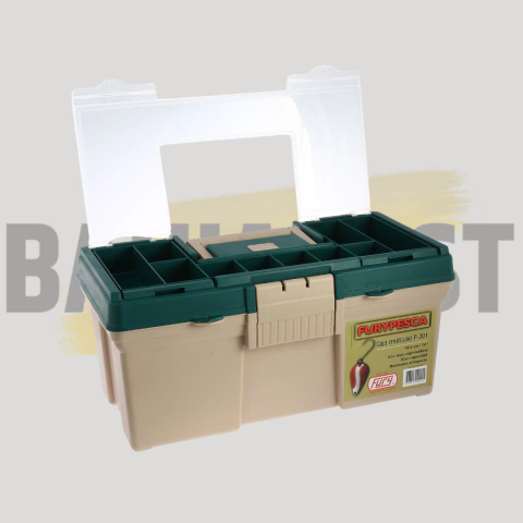 CAJA PESCA 16" CON BANDEJA - 40x21x18 cm - comprar online