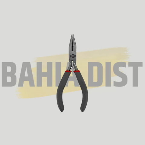 PINZA ELECTRICISTA SEMI-REDONDA 4.5" - BULIT - comprar online