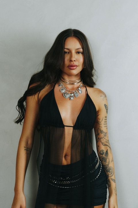 Cropped strappy