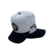 Boné Furado Laser Snapback Unissex Aba Curva Branco Bordado Alto Relevo Trucker