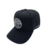 Imagem do Boné Snapback Unissex Aba Curva Preto Bordado Alto Relevo Trucker