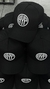 Boné Snapback Unissex Aba Curva Preto Bordado Alto Relevo Trucker - loja online