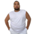 Imagem do Regata Machão Masculina Plus Size Dry Fit Camisa Lisa Branca Proteção Solar Uv