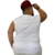 Regata Machão Masculina Plus Size Dry Fit Camisa Lisa Branca Proteção Solar Uv - comprar online