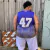 Camisa Regata Masculina Plus Size Basquete Dry Fit Los Angeles Roxa Camiseta Tamanho Grande GGG - comprar online