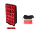 Luz de freio estilo F1 - Universal - Red Garage Store Brasil