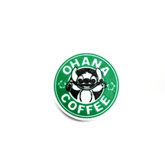 Imán Parodia Starbucks Stitch (Ohana Coffee)