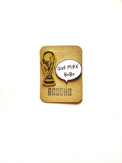 Pin Duo Copa del Mundo Y Que Mira Bobo?