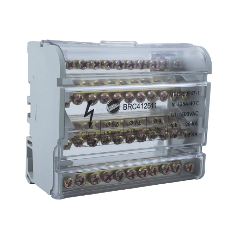 Bornera Repartidora Tetrapolar Zoloda - 11 Conexiones