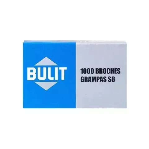 Broches - Grampas Bulit Standard S8 8mm Por 1.000 Unidades