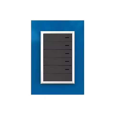 Combo 5 Puntos ½ Combinados Jeluz - Azul / Blanco - Negro