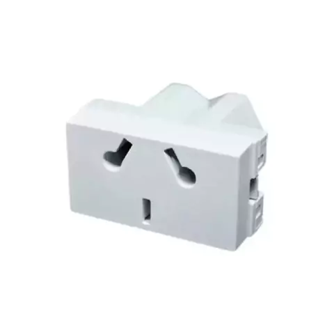 Modulo Toma Combinado - Jeluz - Platinum - (x8u.)