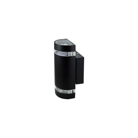 Aplique Exterior Amfid II Leuk - Gu10 X 2 - Negro