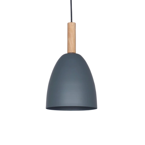 Lámpara Colgante Geo Baradero MC6615 San Justo - E27 - Gris Plomo