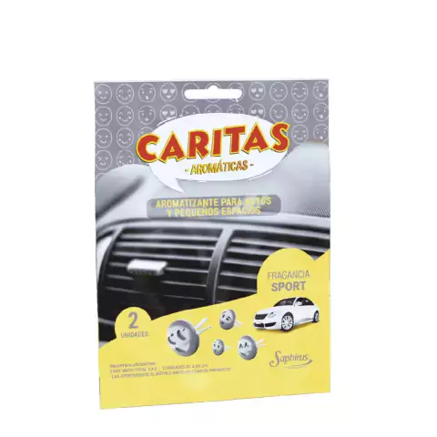 Caritas Aromatizantes Saphirus - 2 Unidades - Sport