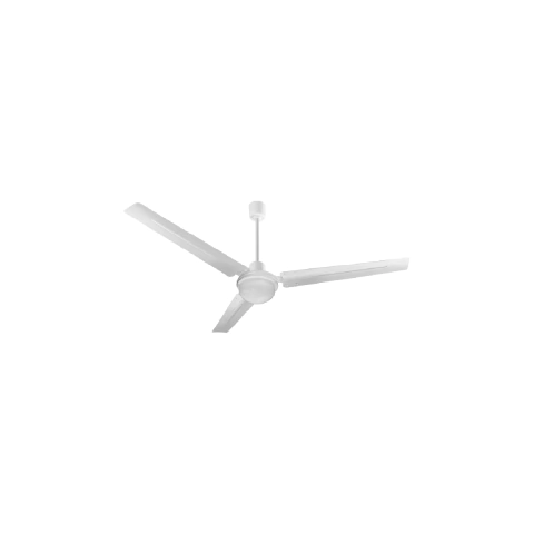 Ventilador De Techo Industrial con Luz Liliana - Vthi513 - Blanco