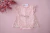 Body/Vestido Nanda Rosa bebê