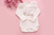 Body Manga Longa Gola Renda Bordado em Pérolas - Offwhite