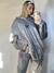 CONJUNTO POLAR SOFT BORDADO MARIPOSA MILAN GRIS TOPO
