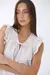 BLUSA MANGA VOLADOS *LINO* - comprar online