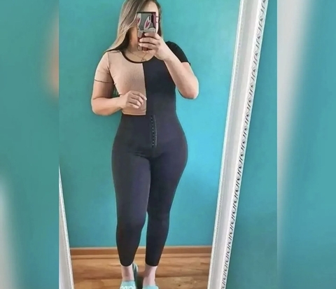 CALZA FRIZA CON FAJA MOLDEADORA