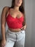 BUSTIER NINA BENGALINA ROJO - tienda online