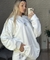 MAXIBUZO POLAR SOFT BLANCO BORDADO - Olivia Store