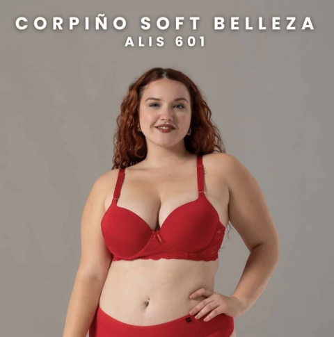 Corpiño Belleza microfibra y puntilla ART 601 - comprar online