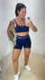 Short Brocado Empina - Pump Moda Fitness