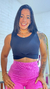 Cropped Nó Poliamida - comprar online