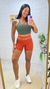 Short Brocado Empina - Pump Moda Fitness