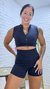 Conj Helena Top Com Zíper+Short na internet