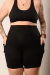Short Poliamida com Bolso Plus - Preto - G1 - comprar online
