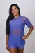 Blusão Tule Liso - Pump Moda Fitness
