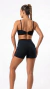 Conj Short Com Bolso +Top Com Elo Nas Costas Gisele - U - Preto