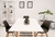 Set Mesa Celine 1.60 + 4 Sillas Tulip Negras