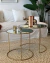 Set mesas bajas Tania Gold