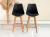 Banqueta Tulip Negra - comprar online