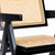 Sillón Boken Black con Apoyabrazos - Denver Concept