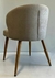 Silla Gretta pana taupé - Pata Madera - Denver Concept