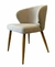 Silla Gretta pana taupé - Pata Madera - comprar online